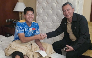 Trung vệ Hiểu Minh nhận sự quan tâm đặc biệt từ VFF