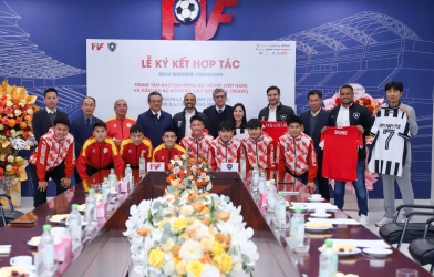 Trung tâm đào tạo trẻ hàng đầu Việt Nam hợp tác với CLB Brazil