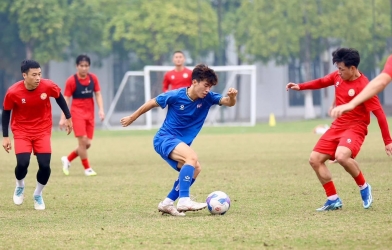 Loạt cầu thủ trẻ PVF chuẩn bị tham dự giải hạng Nhì