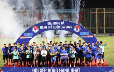Chốt thời gian giải hạng Nhì Quốc gia 2026 khởi tranh