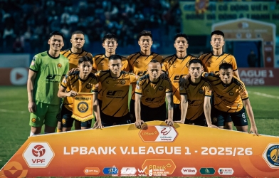 Thanh Hóa rớt giá thê thảm, đứng cuối cùng V-League
