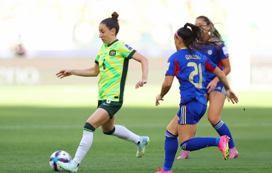 Trực tiếp nữ Úc 1-0 nữ Philippines: Mở tỷ số sớm