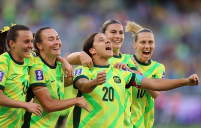 Trực tiếp nữ Úc 1-0 nữ Philippines: Áp đảo hoàn toàn