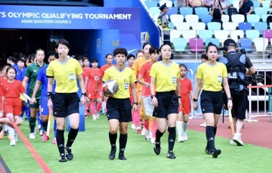 Trọng tài Việt Nam điều hành trận đấu quan trọng tại Asian Cup