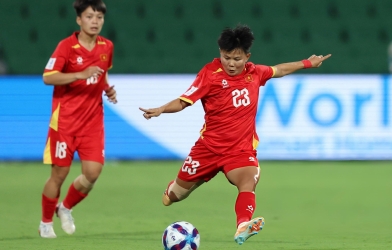 Trực tiếp nữ Việt Nam 1-0 nữ Ấn Độ: Siêu phẩm mở tỷ số