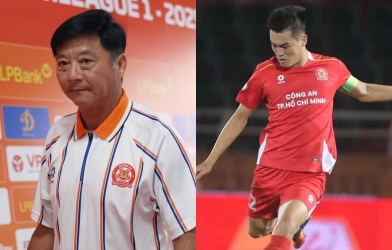 HLV Lê Huỳnh Đức tiết lộ tình trạng hiện tại của Tiến Linh