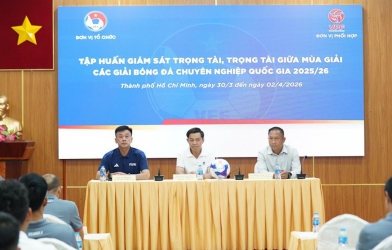 Giải hạng Nhất sắp có thay đổi lịch sử liên quan đến trọng tài