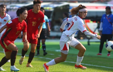 Trực tiếp U20 nữ Việt Nam 0-2 U20 nữ Trung Quốc: Quá khó