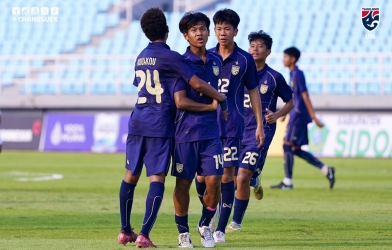Trực tiếp bóng đá U17 Thái Lan 1-0 U17 Lào: Khai thông bế tắc