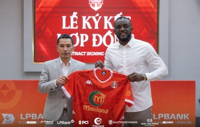 Hải Phòng gia hạn hợp đồng với chân sút số 1