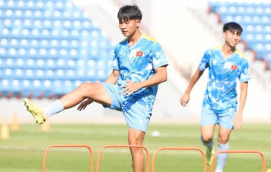 U17 Việt Nam tập buổi đầu tiên theo lịch chính thức của AFC
