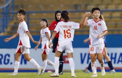 Trực tiếp bóng đá U17 nữ Việt Nam 0-0 U17 nữ Myanmar: Nhập cuộc hứng khởi