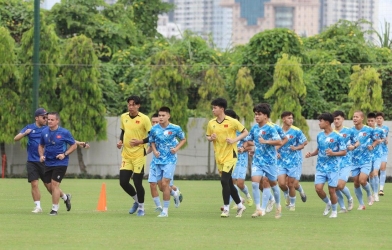 U19 Việt Nam chăm chỉ tập luyện hướng đến giải Đông Nam Á