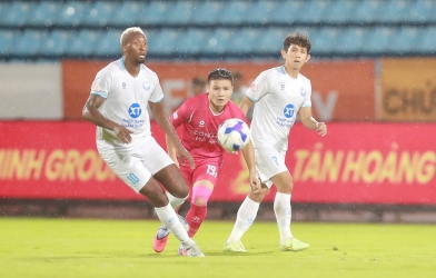 Trực tiếp bóng đá CAHN 1-2 Nam Định: Rượt đuổi khó tin