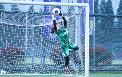 Thủ môn U17 Việt Nam tự tin trước trận tranh vé đi World Cup