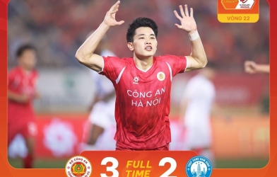 Đình Bắc lập cú đúp, CAHN 99% vô địch V-League