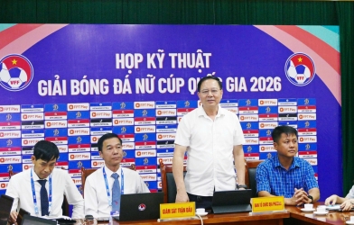 Họp kỹ thuật Giải bóng đá nữ Cúp Quốc gia 2026