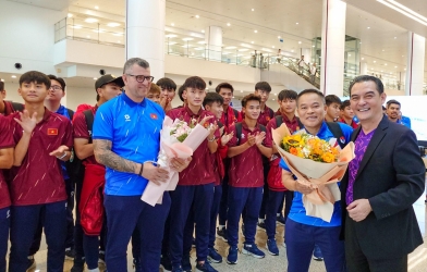 U17 Việt Nam chính thức về nước sau tấm vé World Cup lịch sử