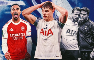 Tottenham vẫn đua trụ hạng ngày Arsenal vô địch Premier League