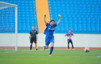 Trận tranh hạng 5 giải VĐQG nữ phải giải quyết bằng loạt penalty