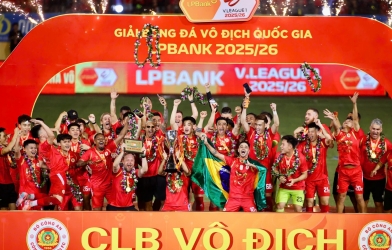 CAHN có chức vô địch V-League thuyết phục nhất nhì lịch sử