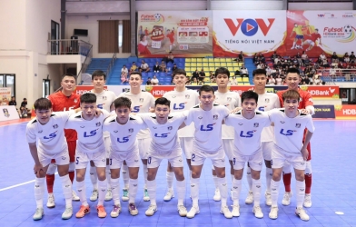 Xác định đội bóng vô địch lượt đi giải futsal VĐQG 2026