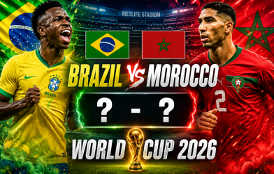 Xem trực tiếp Brazil vs Morocco - World Cup 2026 ở đâu?