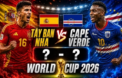Xem trực tiếp Tây Ban Nha vs Cape Verde - World Cup 2026 ở đâu?