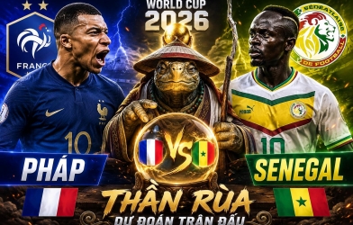 Thần rùa dự đoán tỷ số Pháp vs Senegal: Không hề vượt trội