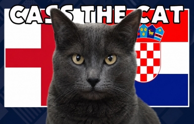 Mèo tiên tri dự đoán tỷ số Anh vs Croatia: Địa chấn cực lớn!