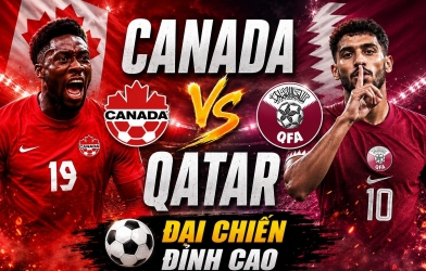 Xem trực tiếp Canada vs Qatar - World Cup 2026 ở đâu?