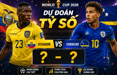 Dự đoán tỷ số Ecuador vs Curacao: Con số khủng khiếp