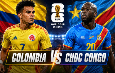 Dự đoán bàn thắng, góc & thẻ phạt Colombia vs CHDC Congo - World Cup 2026