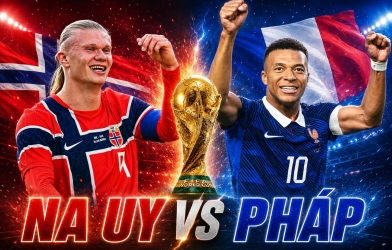 Trực tiếp bóng đá Na Uy vs Pháp, 2h00 hôm nay 27/6
