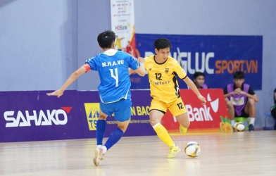 Lượt 9 Giải futsal VĐQG 2026: Sài Gòn Titans đánh bại Sahako, vươn lên nhì bảng