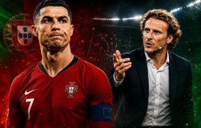 QBV World Cup chỉ thẳng Ronaldo là 'hố đen' tại tuyển Bồ Đào Nha