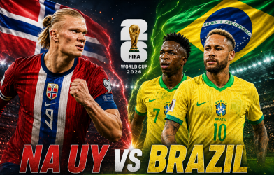 Haaland thốt lên 'điên rồ' khi Na Uy gặp Brazil ở vòng 1/8