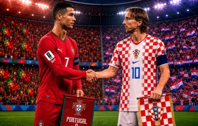 Trực tiếp bóng đá Bồ Đào Nha vs Croatia: Ronaldo và Modric đá chính