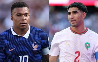 NÓNG: Bất ngờ xảy ra xô xát cực căng trước trận Pháp vs Maroc