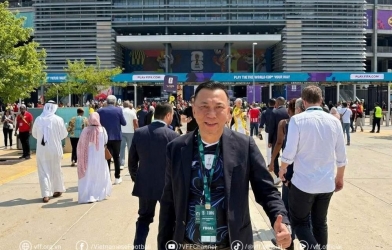 Chủ tịch LĐBĐ Việt Nam dự khán trận chung kết World Cup 2026