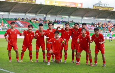 Thắng đậm Huế, PVF vô địch giải bóng đá U17 Quốc gia