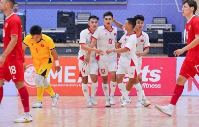 Trực tiếp futsal Việt Nam 1-0 New Zealand: Bàn thắng rất sớm
