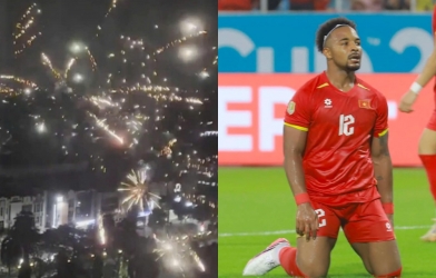 NÓNG: CĐV Indonesia bắn pháo hoa, ĐT Việt Nam bị mất ngủ