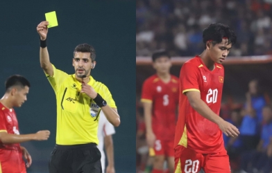 NÓNG: Trọng tài mắc sai lầm nghiêm trọng, U20 Việt Nam nhận thẻ đỏ oan