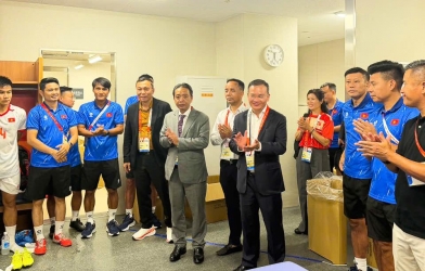 U23 Việt Nam nhận doping tinh thần sau chiến thắng trước Philippines