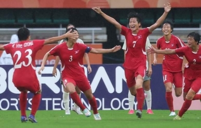 Xác định hai đội vào chung kết bóng đá nữ ASIAD 2026
