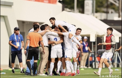 Trực tiếp bóng đá U23 Uzbekistan 1-0 U23 Nhật Bản: Bàn thắng rất sớm