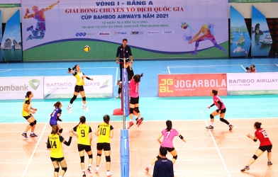 Lịch thi đấu bóng chuyền vô địch quốc gia hôm nay ngày 13/4