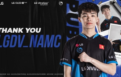 PUBG: NamC chia tay LG Divine