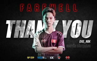 PUBG: NBK chia tay DivisonX Gaming (DXG)